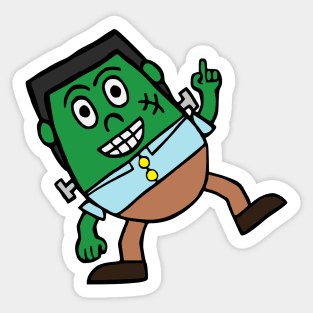 Dancing Frankenstein Sticker